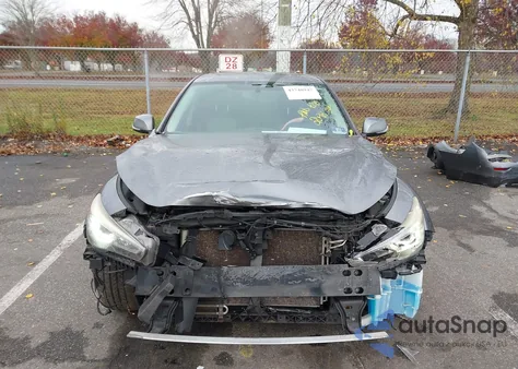 2014 Infiniti Q50 Premium from USA, damaged, VIN JN1BV7ARXEM694098